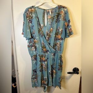 Xhilaration Floral Romper